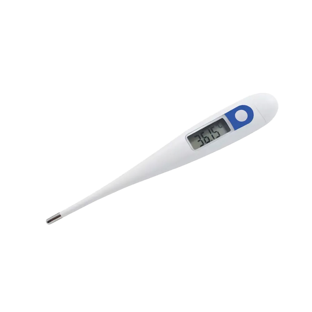 Digital Fieberthermometer, Farbe weiß, blau, 129 x 22 x 14 mm, Med-Comfort