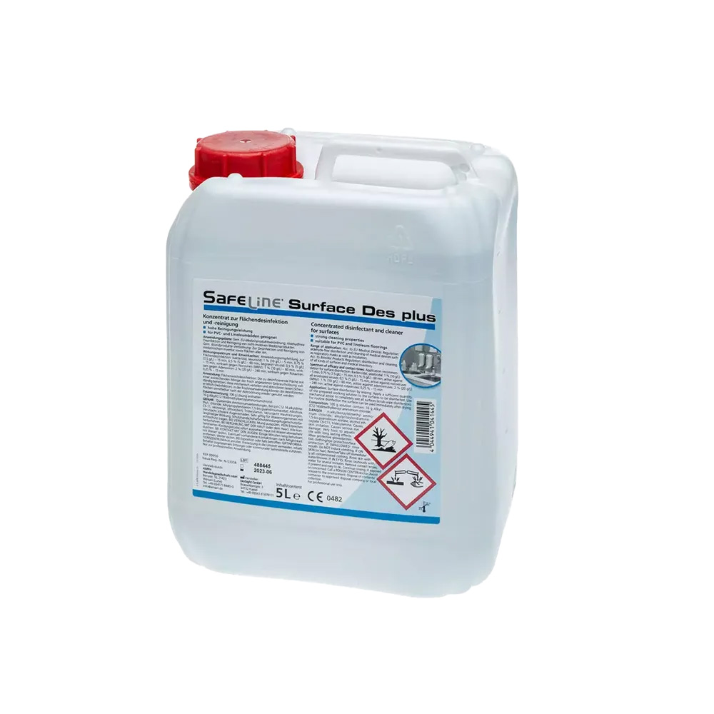 Flächenwischdesinfektion, 5 l, Safeline Surface Des Plus