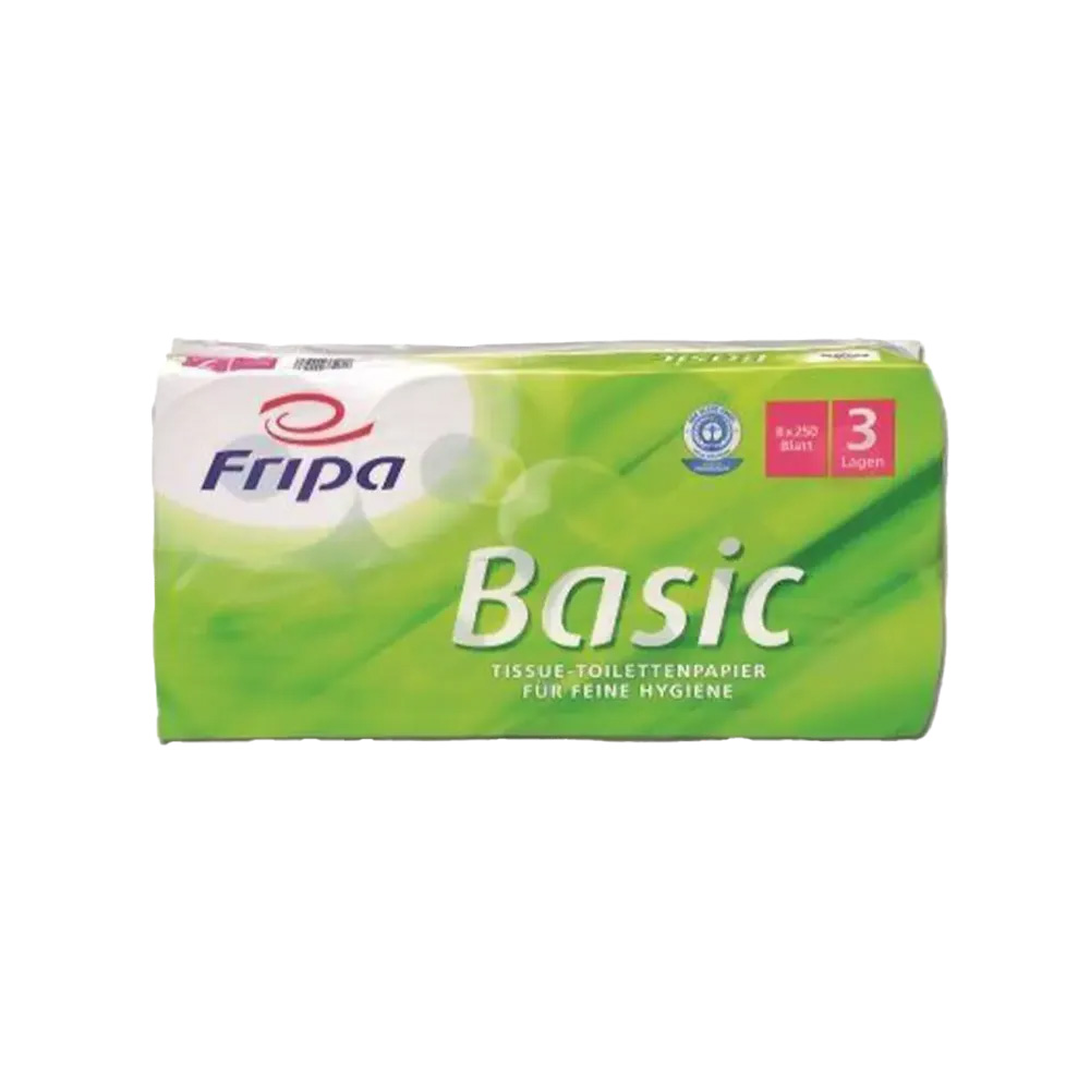 Toilettenpapier, 3-lagig, 48 Rollen, Basic