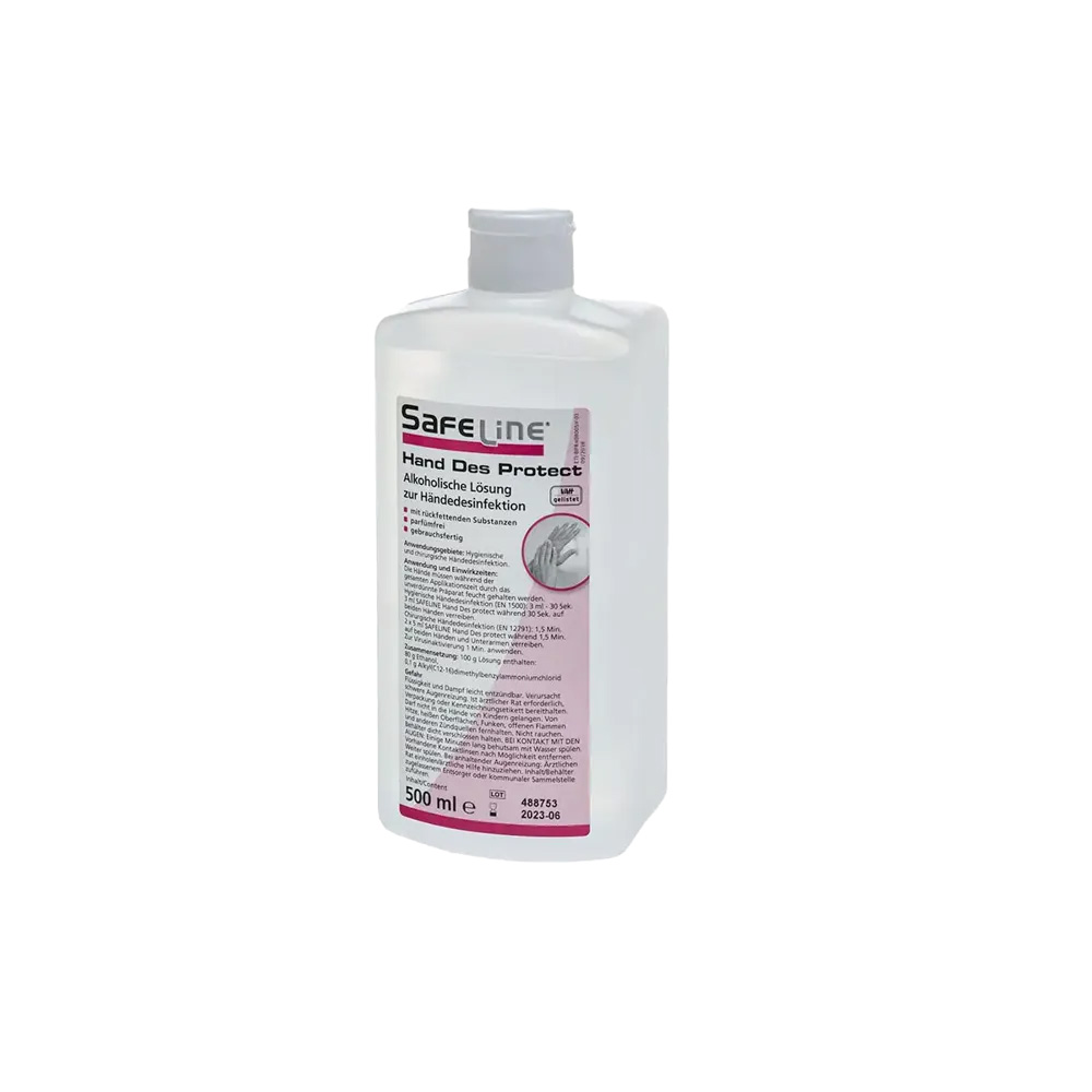 Händedesinfektion, 500 ml, Safeline Hand Des Protect