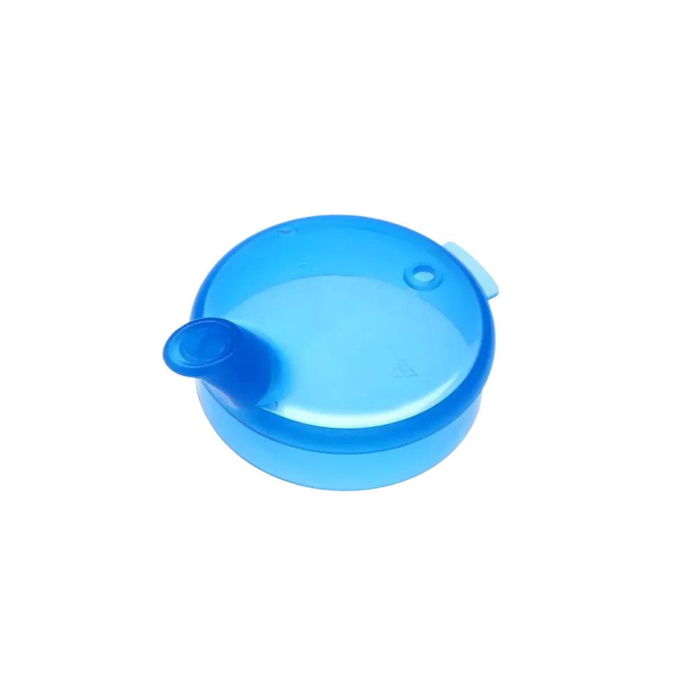 PP Schnabelbecher Oberteil, blau, 8x4 mm für 250 ml