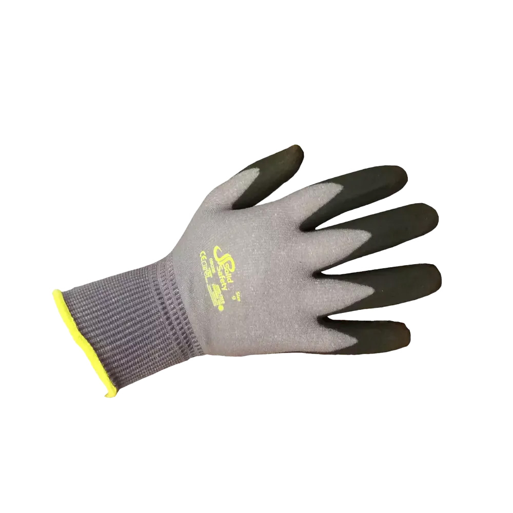 Montagehandschuh, Größe 6, grau, SolidSafety Tough Air