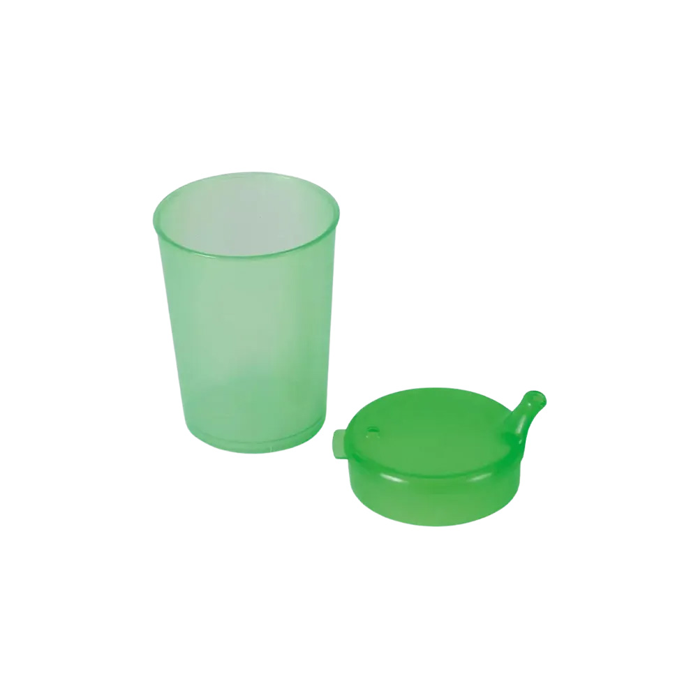 PP Schnabelbecher Oberteil und Unterteil SET,grün, 50 x 250 ml